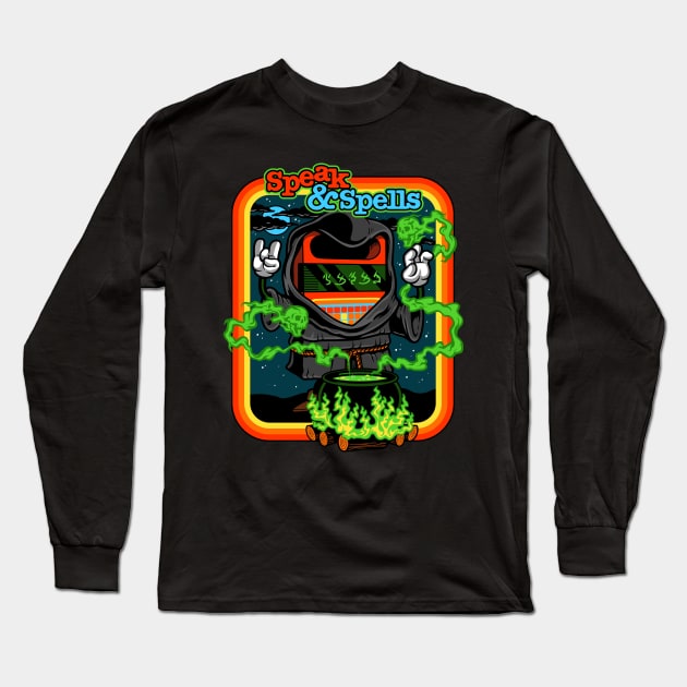 Speak & Spells Long Sleeve T-Shirt by harebrained